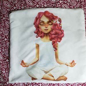 Yoga pillow case